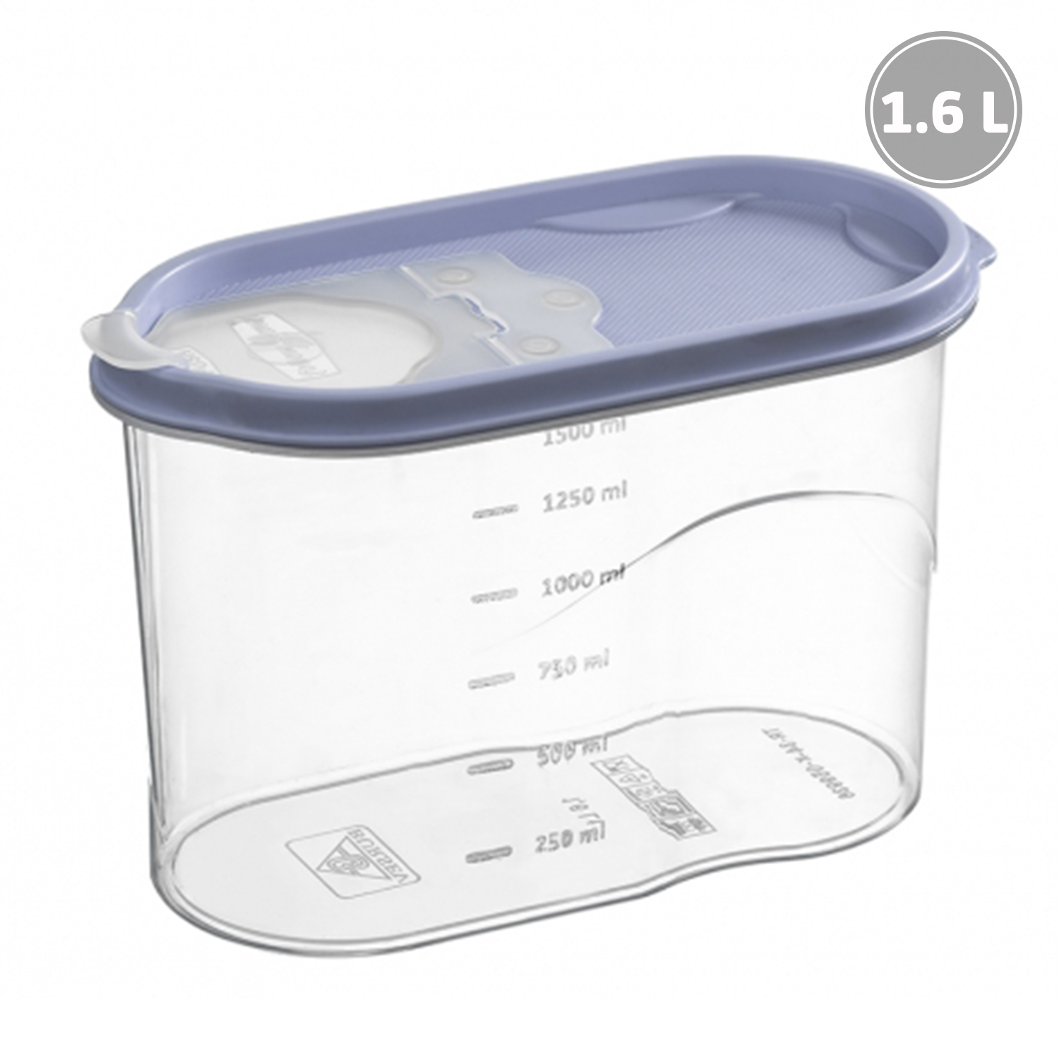 Контейнер с крышкой 1,6 л. №1111 01