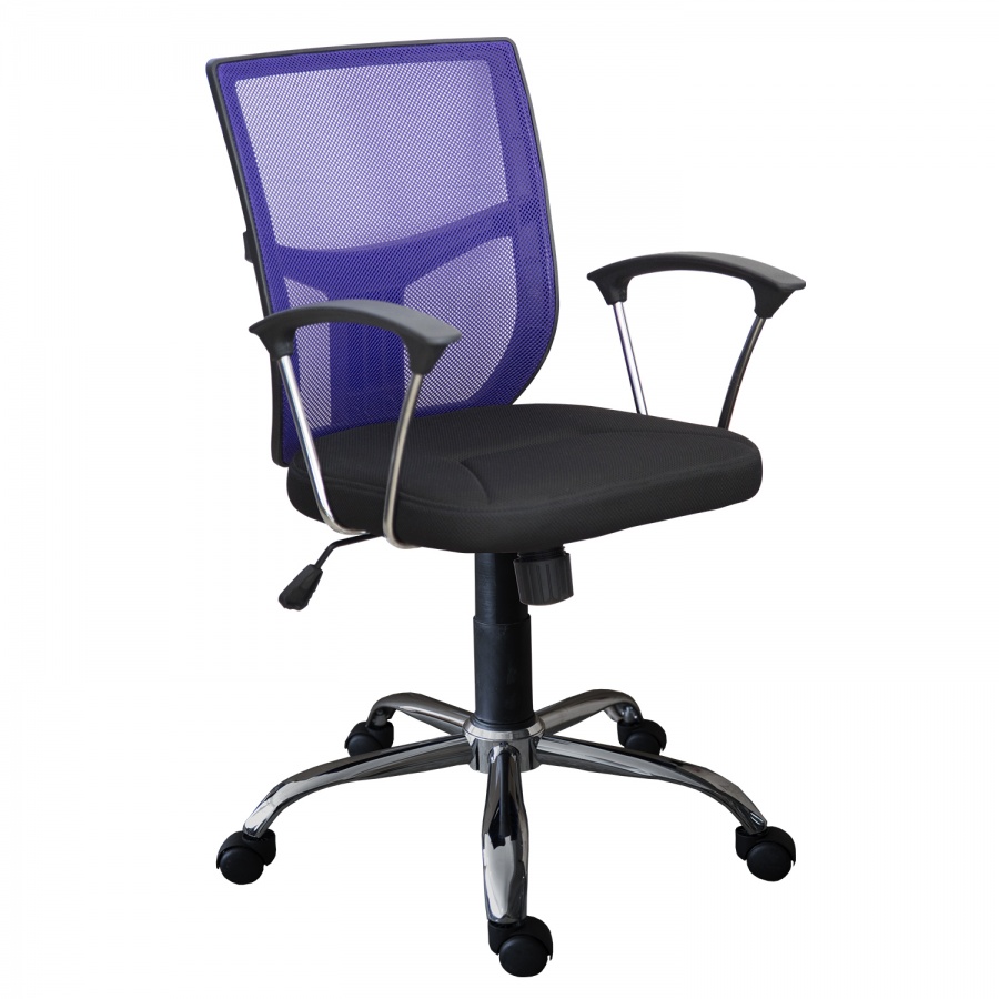 Кресло мод.М-16 подл.хром 353/354/196,крест.хром