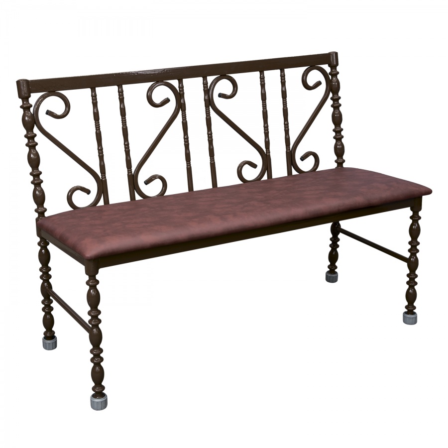 Скамья Арай с 1 м.эл. вальц.тр. гобелен/кзам