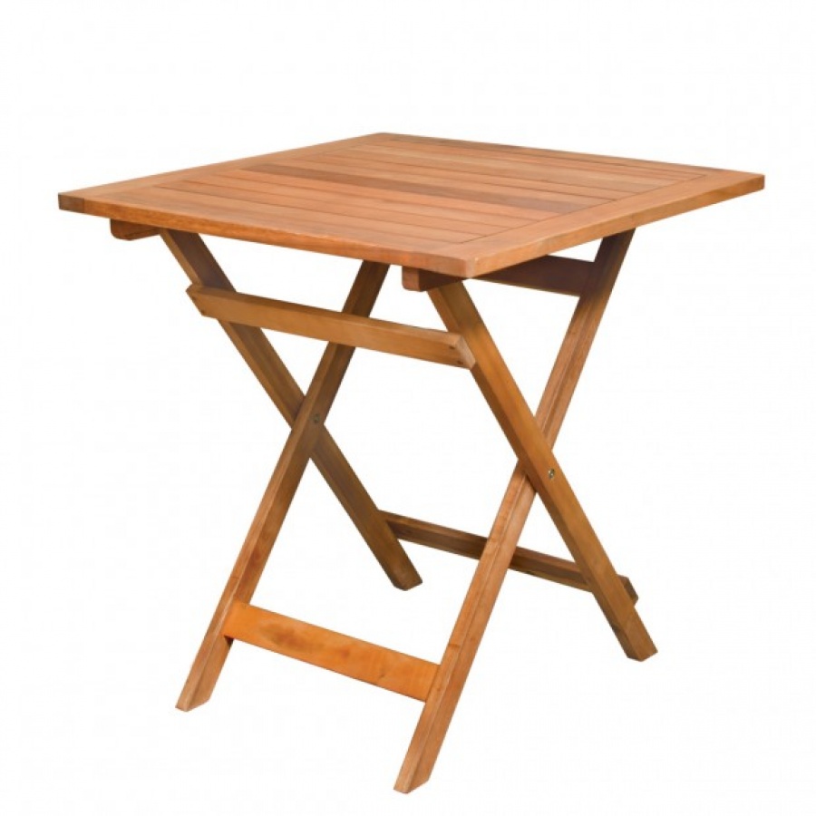 Стол складной 800*800 дерево (Вьетнам)