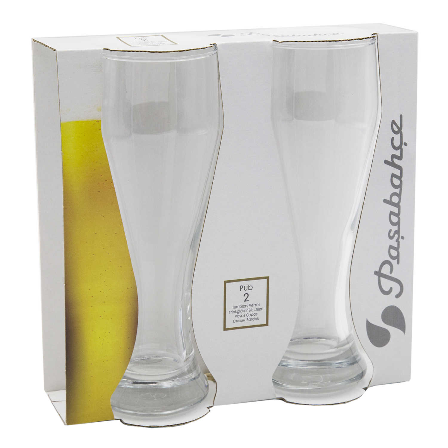 Набор стаканов для пива "PUB" 300 мл. 2 шт. №42116 (SHP) 0