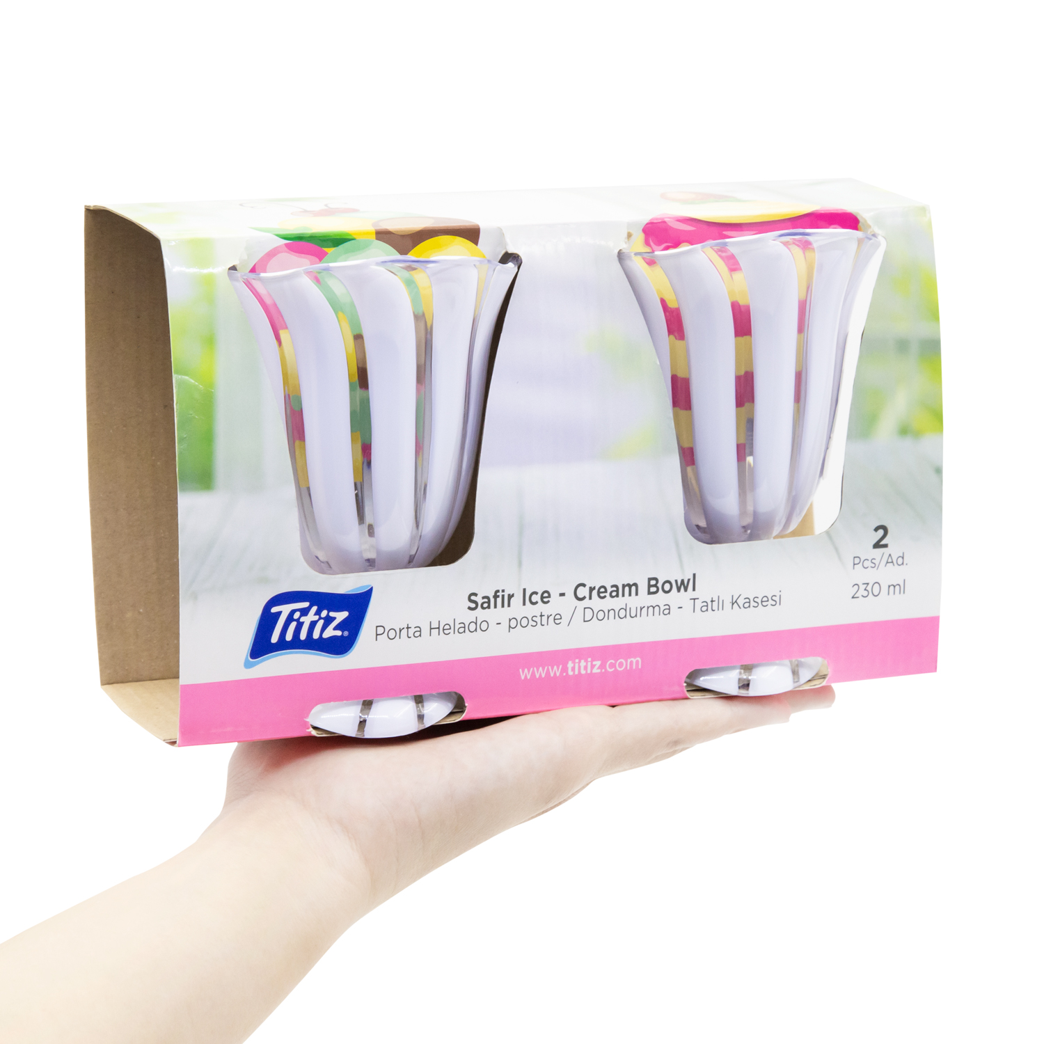 Креманки пластиковые 720 мл. №161513-001 (2 шт.) 0