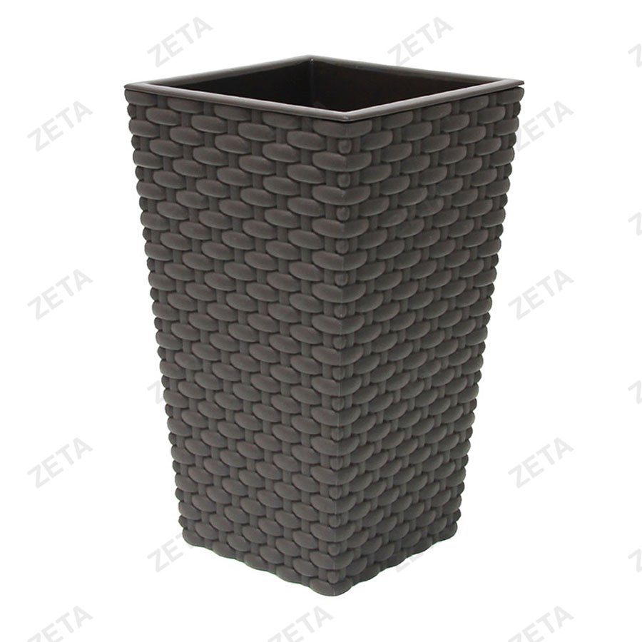 Кашпо 320*320*565 мм. "Ротанг" №М 3084