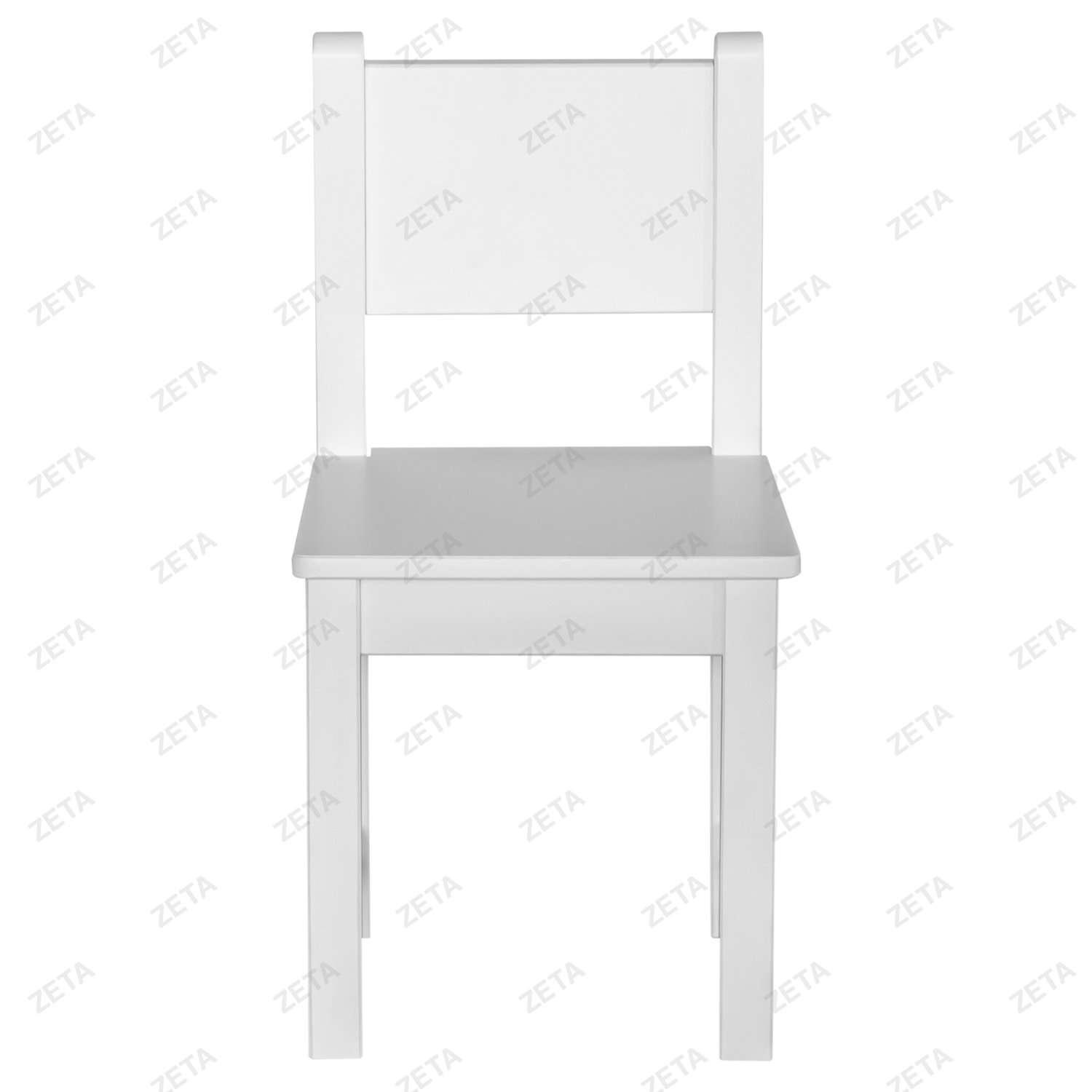 Стул детский "Rectangle Back К" (белый) от производителей IKEA (ВИ)