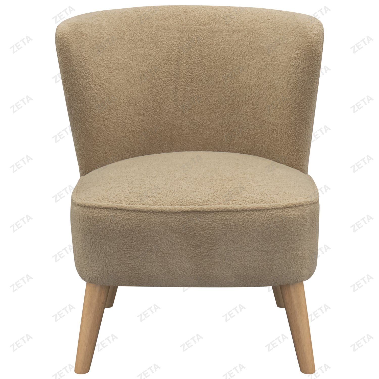 Кресло №B196 wz2092-3 (светлое кофе) (ВИ)