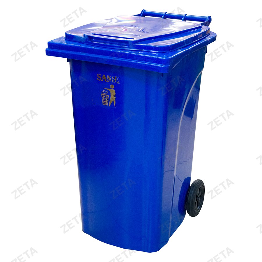 Мусорный бак 240 л. на колёсах №613600 (И)