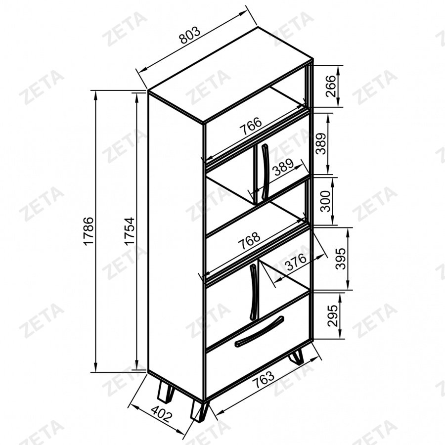 Стеллаж "Осло"