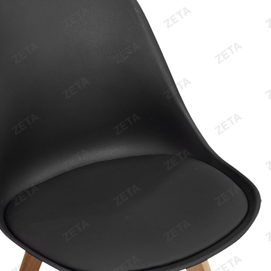 Стул пластиковый №C05 (чёрный) (ВИ)