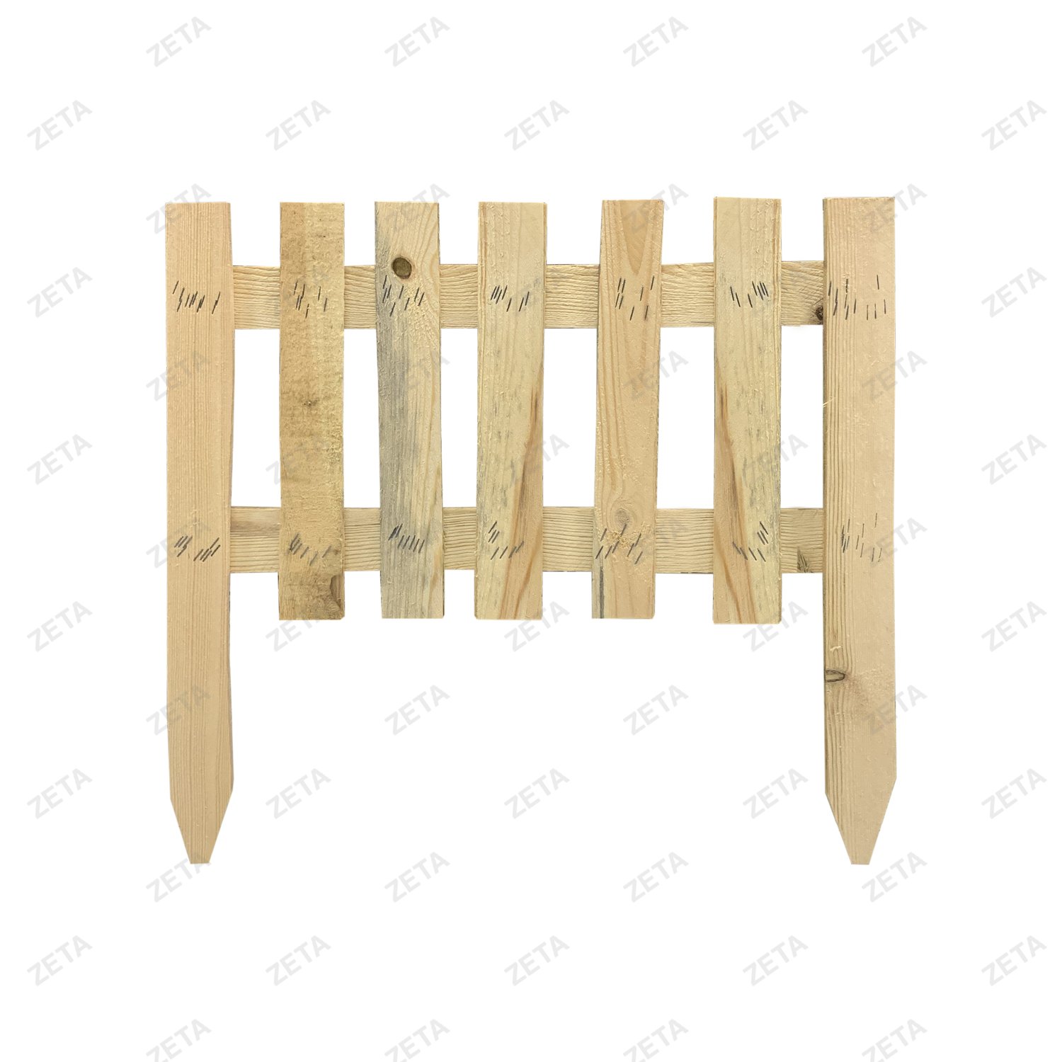 Декоративный забор из реек М (600х550 мм.) - изображение 1