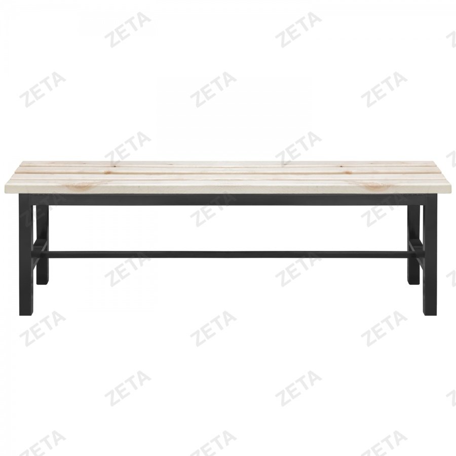 Скамья уличная, без спинки (4 бруса) классическая