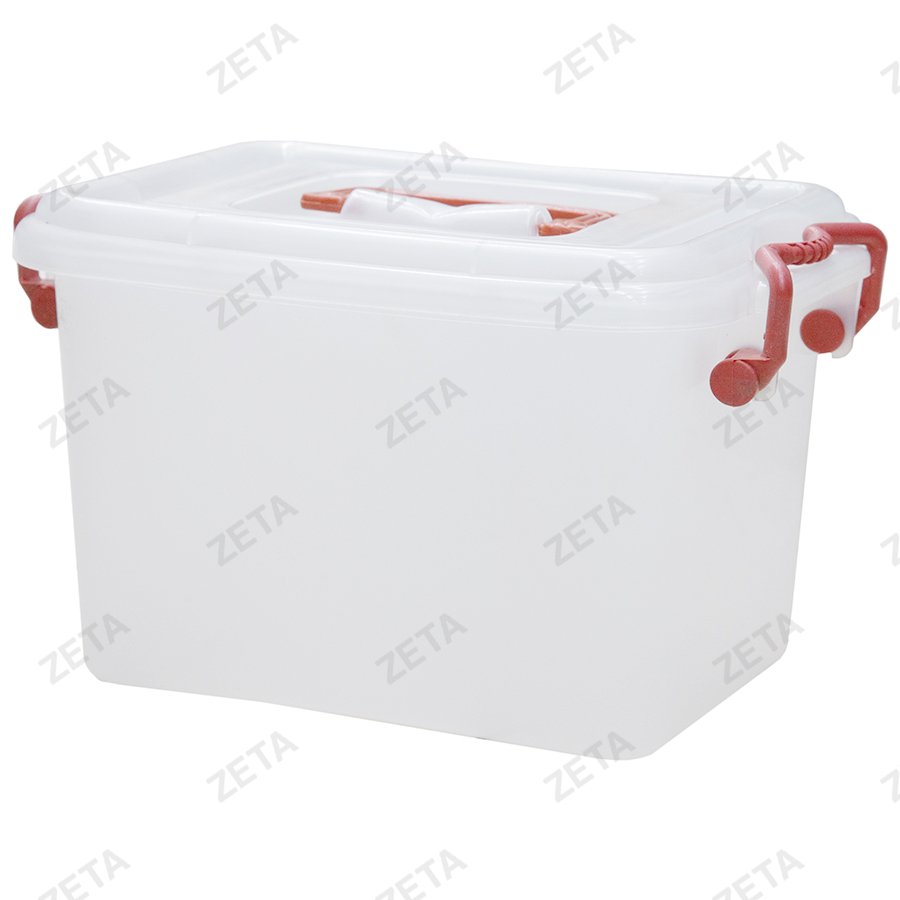 Контейнер пищевой прозрачный (5 л.) с крышкой - изображение 1