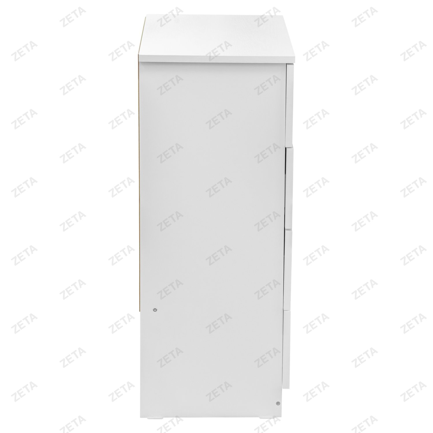 Комод "КМ 1 серия 2" 4 ящика (700*350*860 мм.) №00-00107045 (белый)