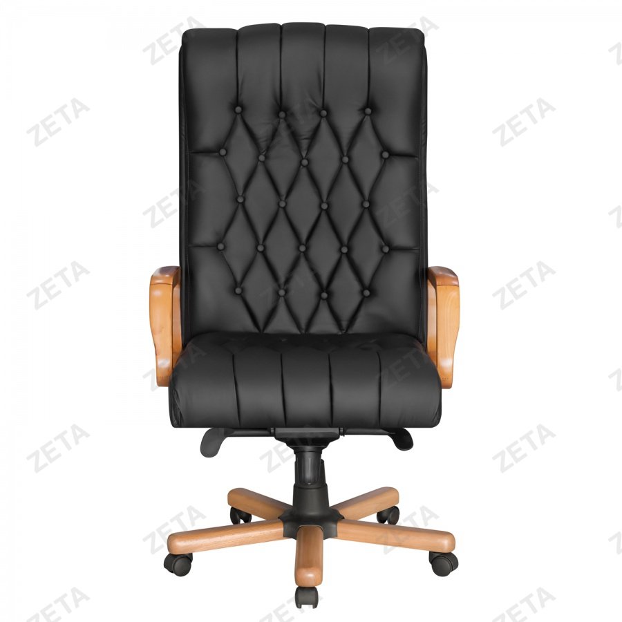 Кресло Честерфилд кзам АОД подл.дер.Президент, крест.дерево