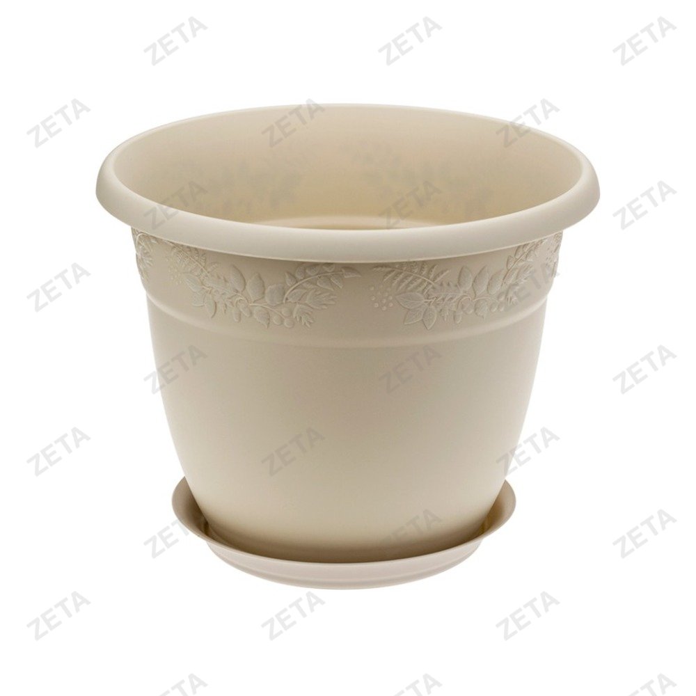 Кашпо 14,7 л. 350 мм. "Рябина" с поддоном №М 3059 - изображение 1