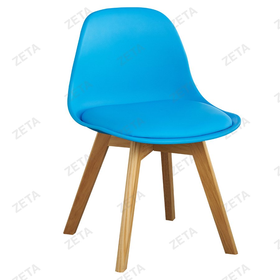 Стул пластиковый детский "S-0253CK" (голубой) (ВИ)