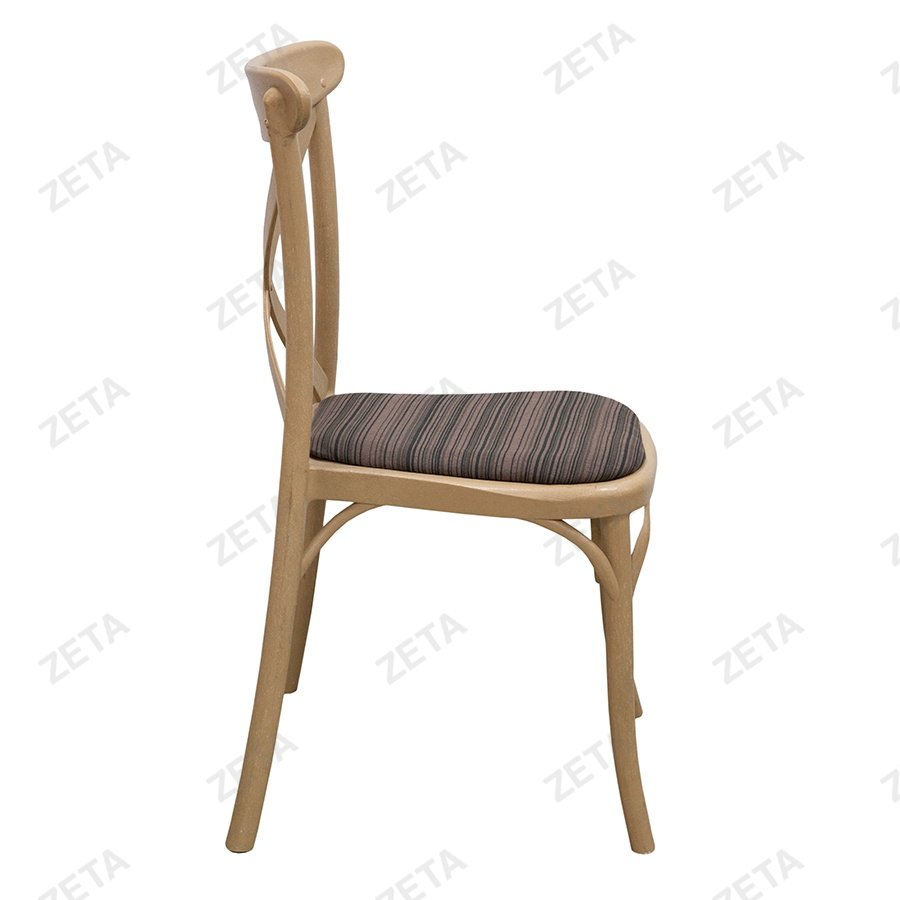 Стул пластиковый "Кантри" цветной (с мягким элементом)