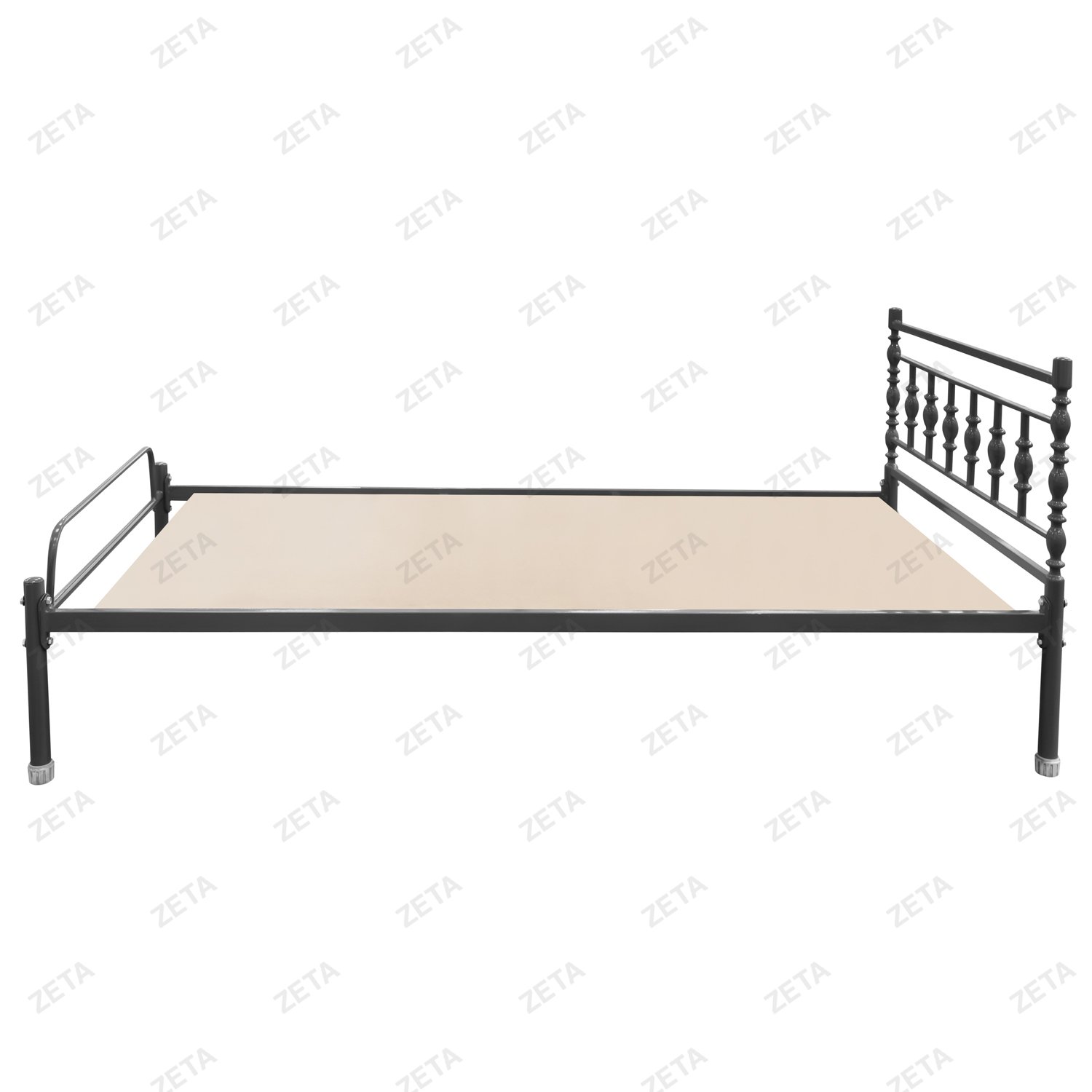 Кровать "Одри" 1-местная (с одной вальцовой спинкой)