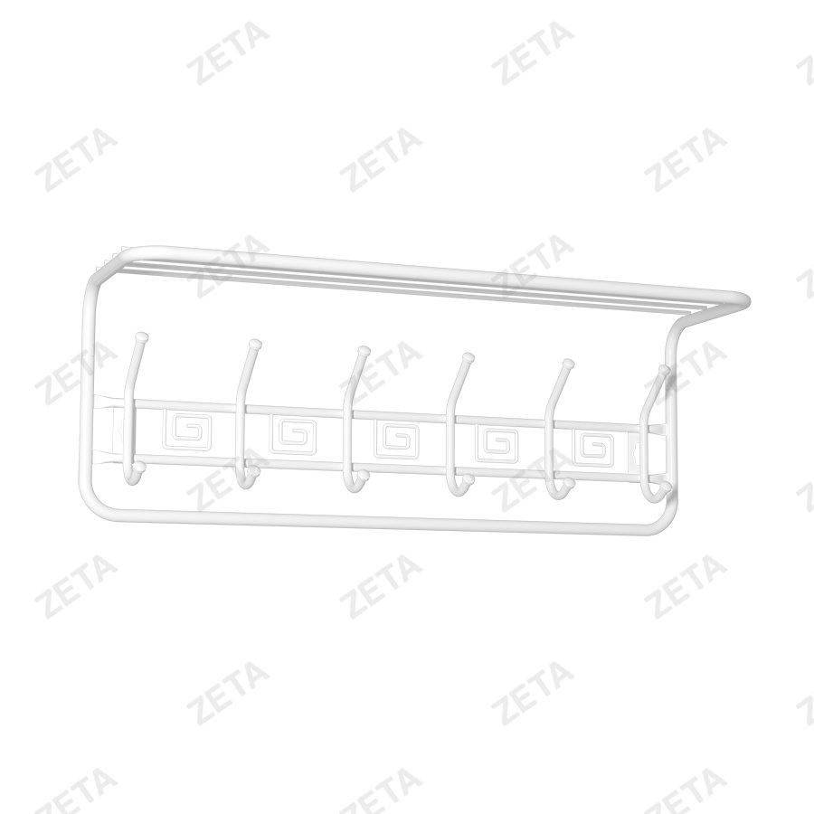 Вешалка с полкой "Ажур 80" (цвет на выбор)