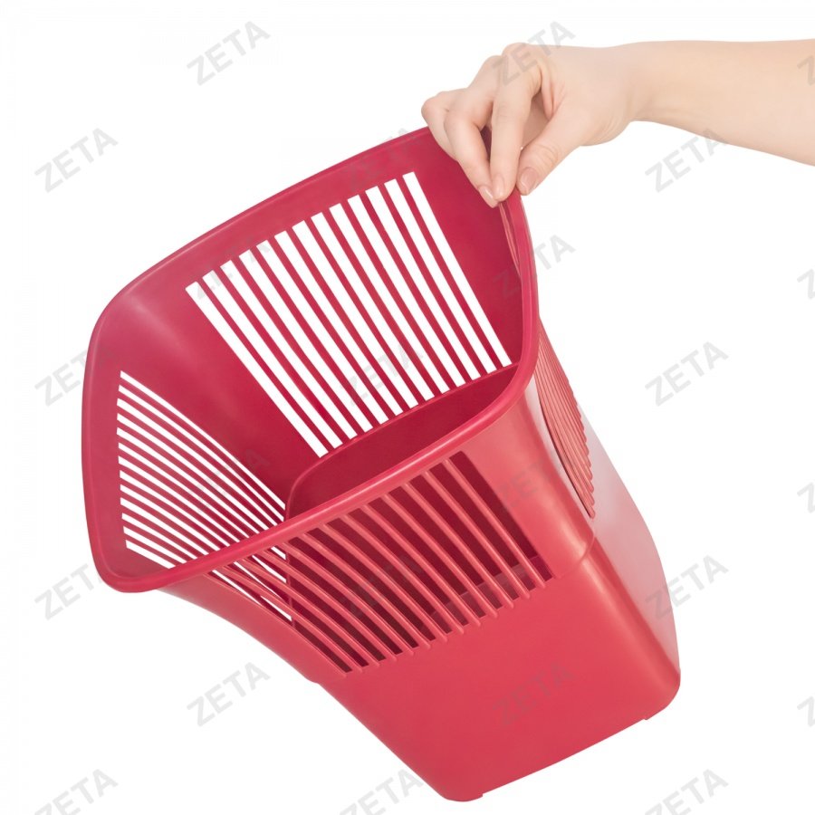 Корзина для мусора, пластиковая "Буканас" (цветная)