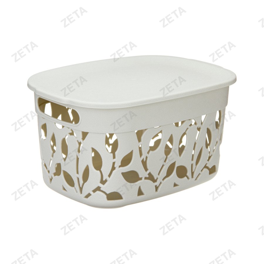 Коробка 5,5 л.с крышкой "Флора" №М 2362