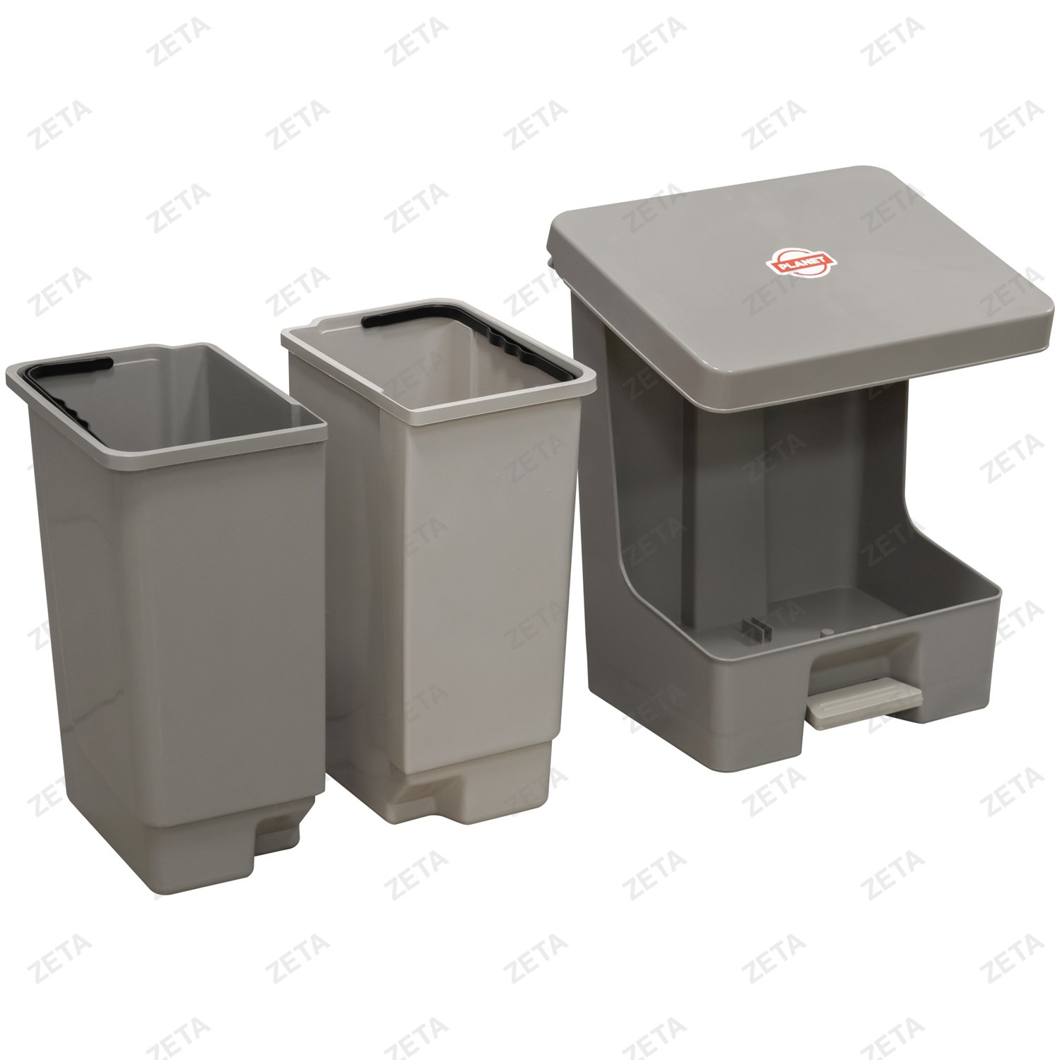 Ведро мусорный 20 л с педалью №UP314-224 (Турция) - изображение 5