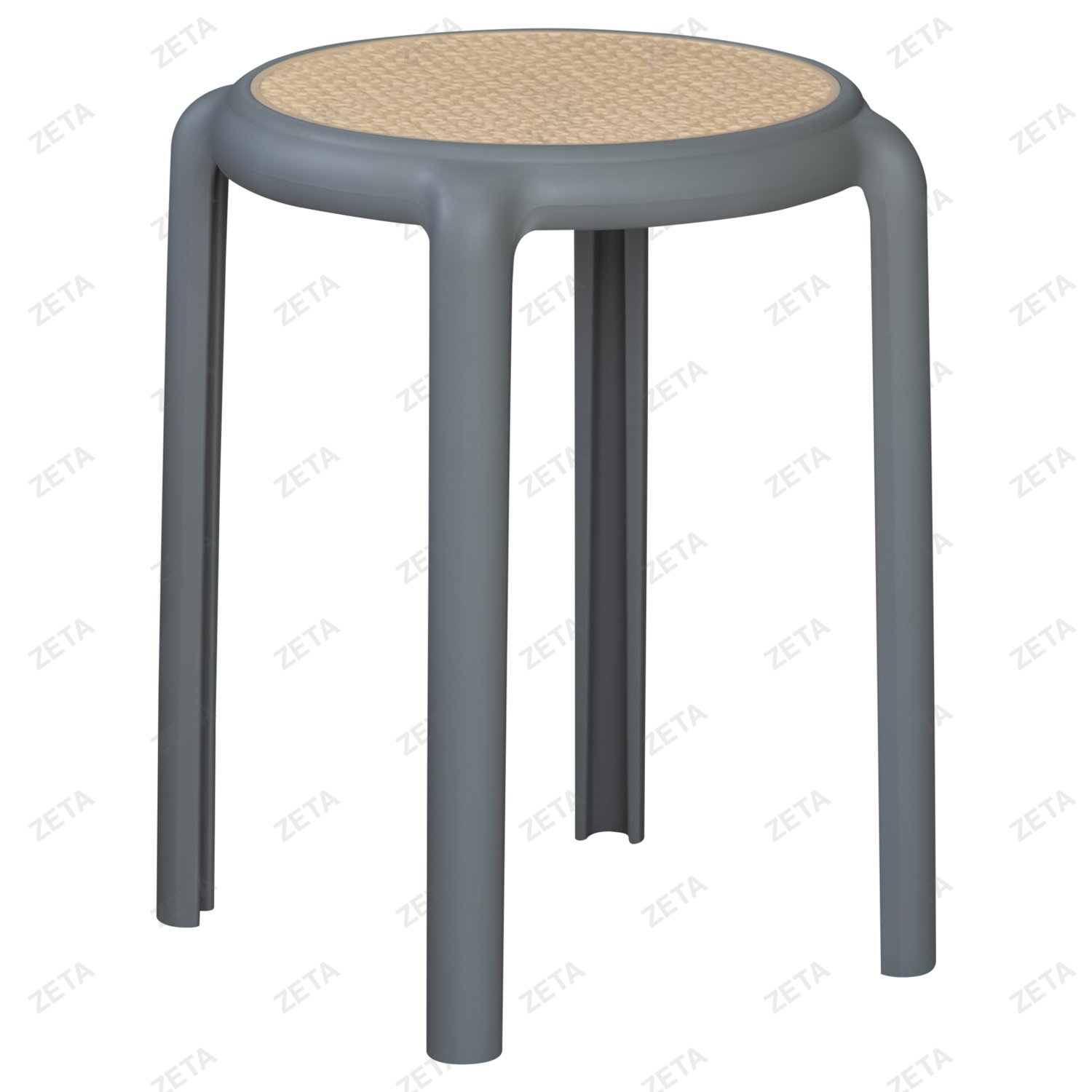 Табурет №NFT-L-03 (серый) (ВИ) - изображение 1