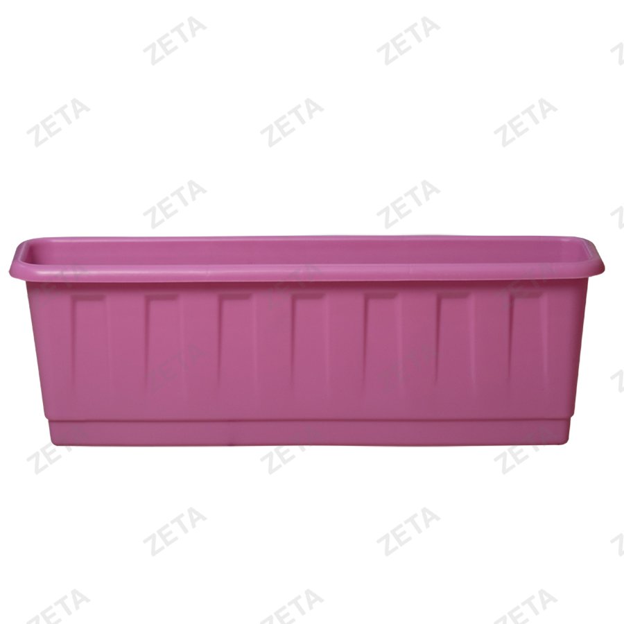 Горшок прямоугольный узкий, цветной (63 см.)