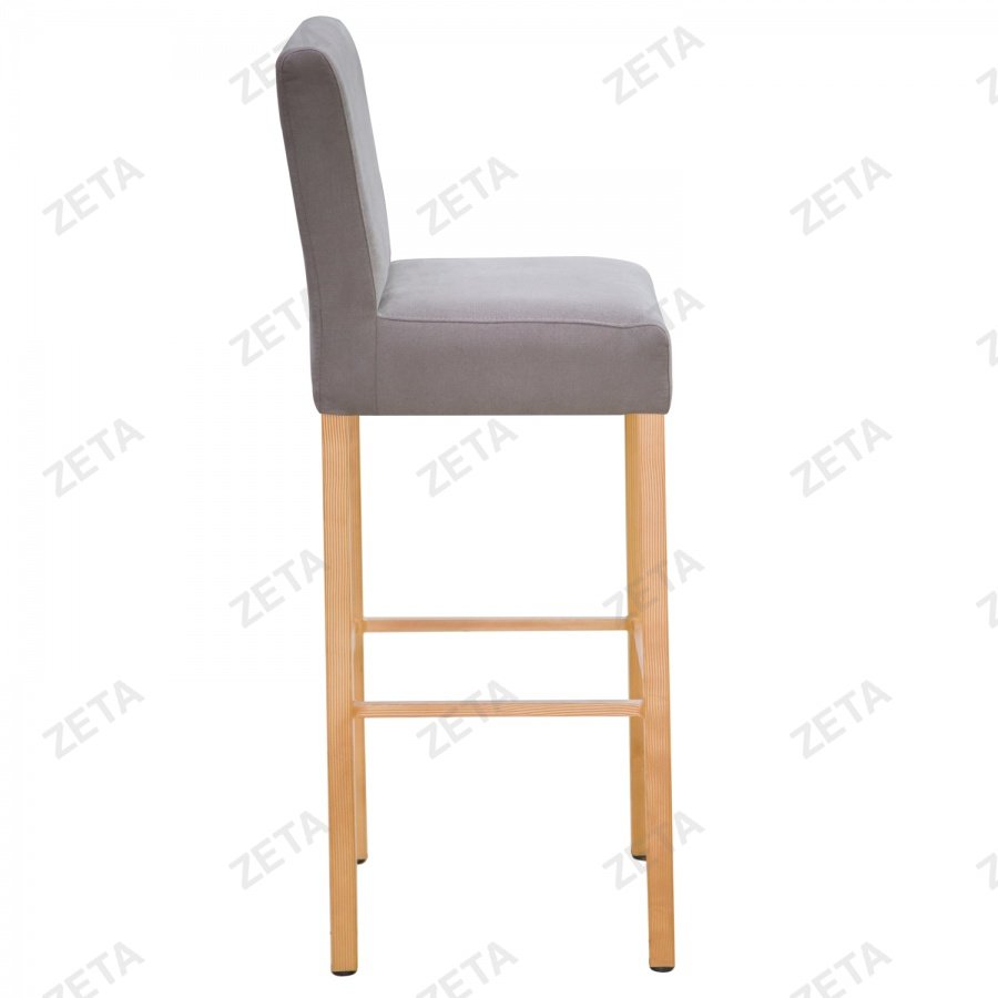 Стул Стэн барный цв.каркас (эф.дер. Орех)