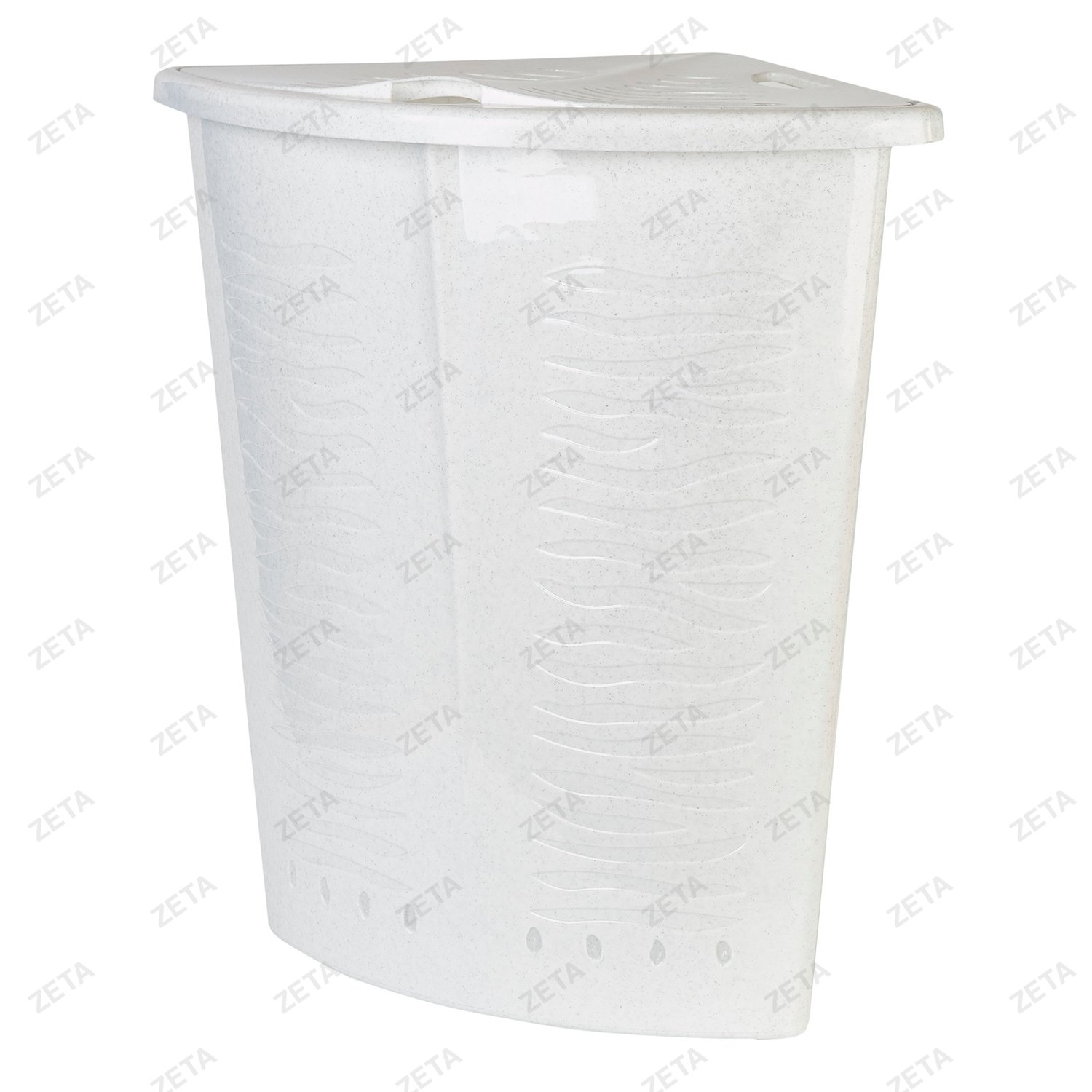 Корзина для белья 40 л. (угловая) "Aqua"