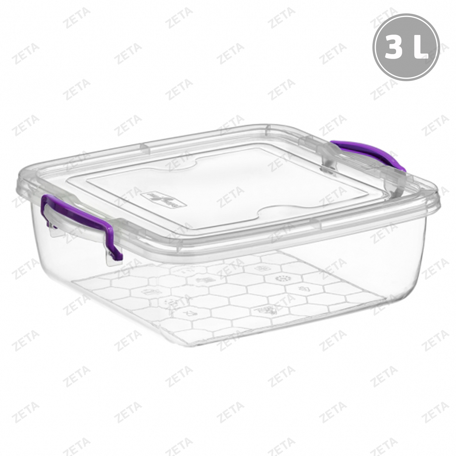 Контейнер с крышкой 3 л. №1143 04 - изображение 1