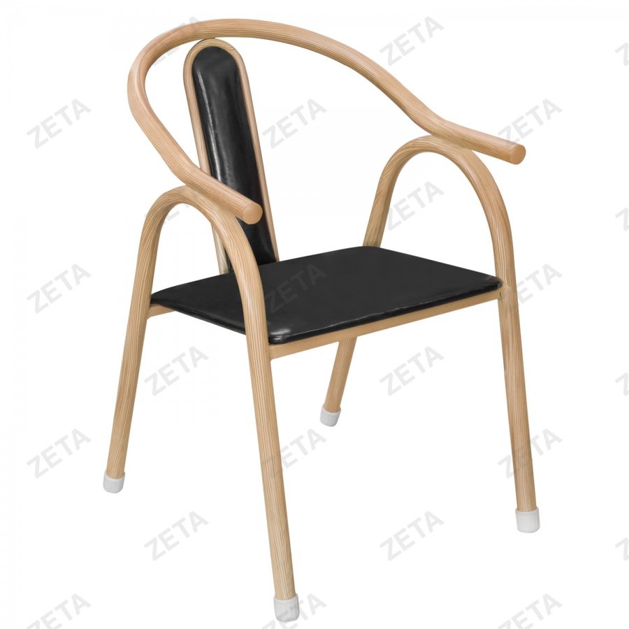 Стул "Прага" покраска под дерево (2 мягких элемента)