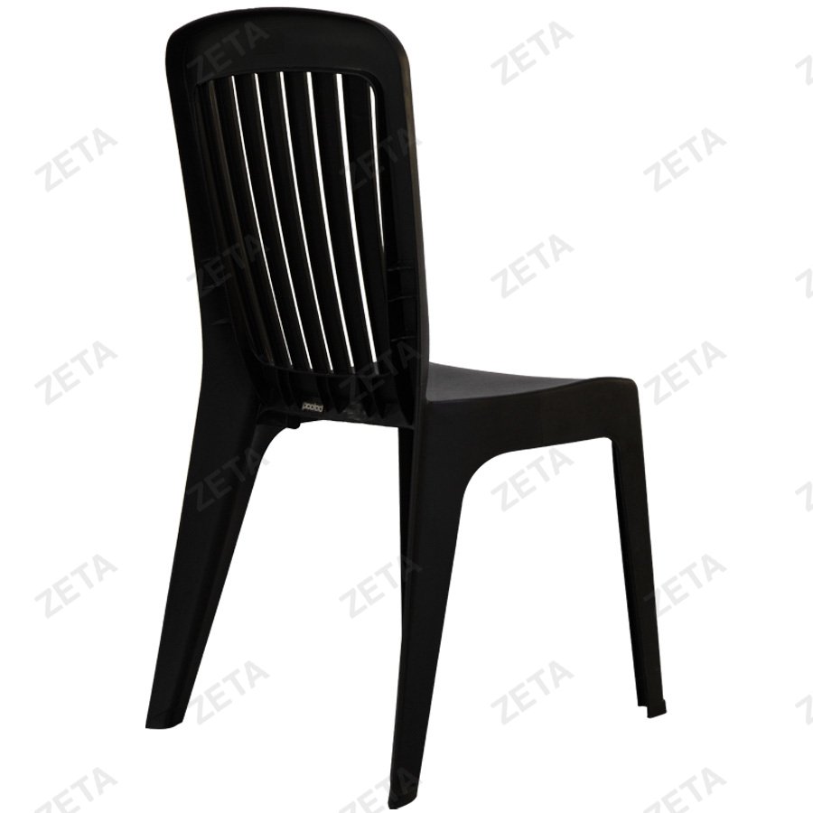 Стул пластиковый "Monica" №102 (чёрный) (И-HB) - изображение 3