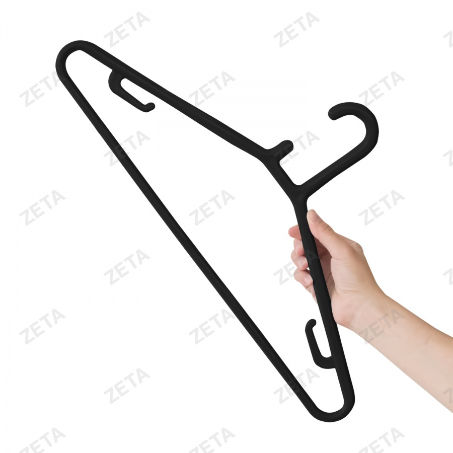 Плечики для одежды "Стандарт" (черные)