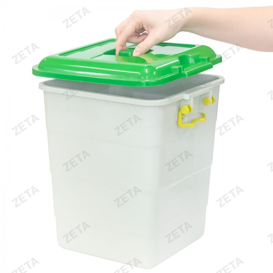 Контейнер цветной с крышкой (21 л.) - изображение 3