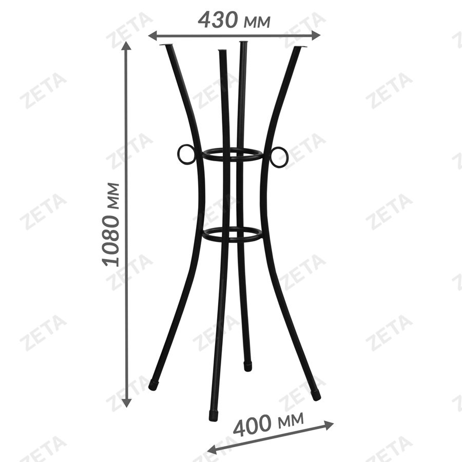 Каркас барного стола "Бистро Z" - изображение 1