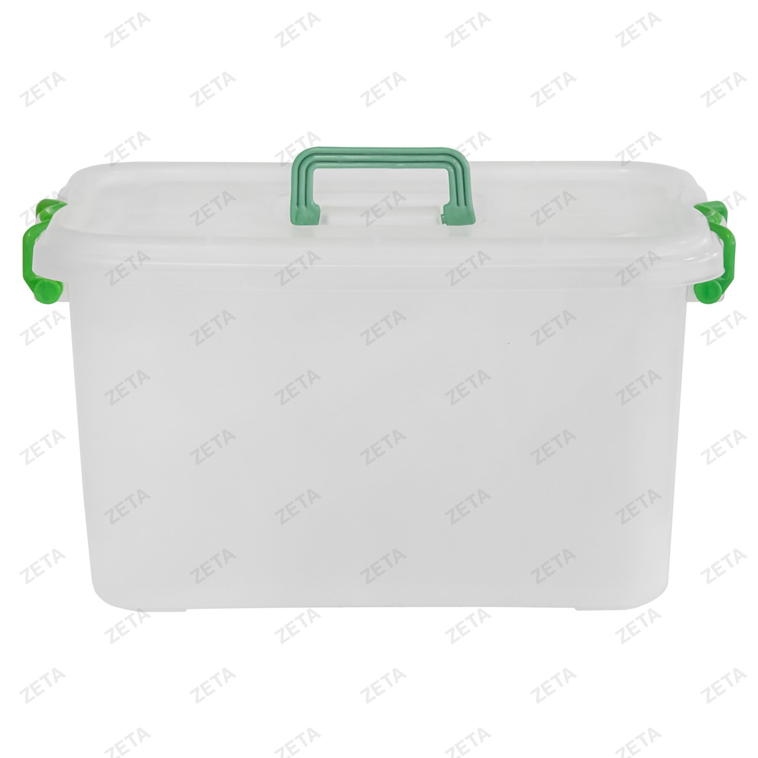 Контейнер пищевой прозрачный (16 л.) с крышкой