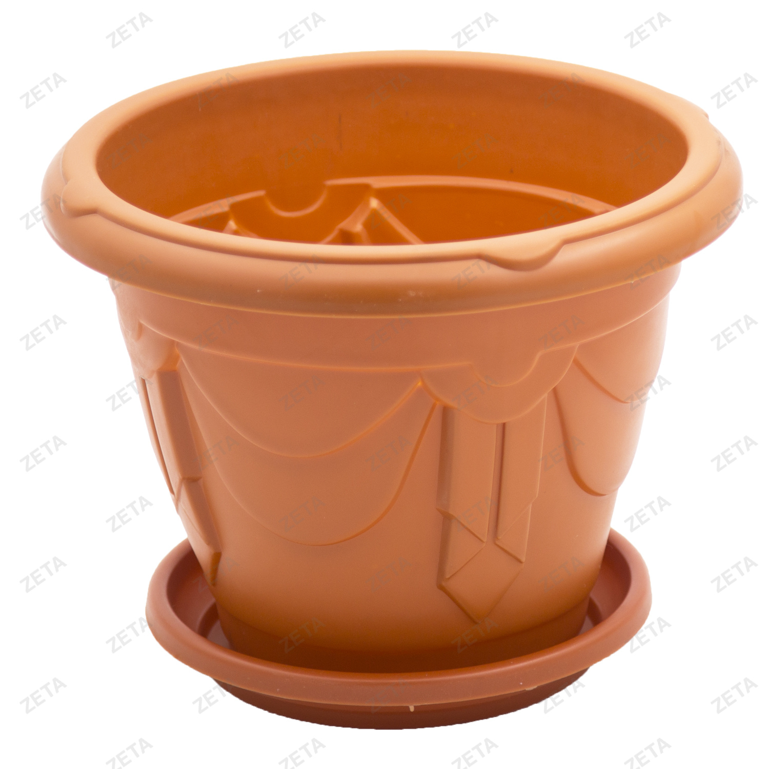 Горшок пластиковый для цветов 4,5 л. 20х21 см.