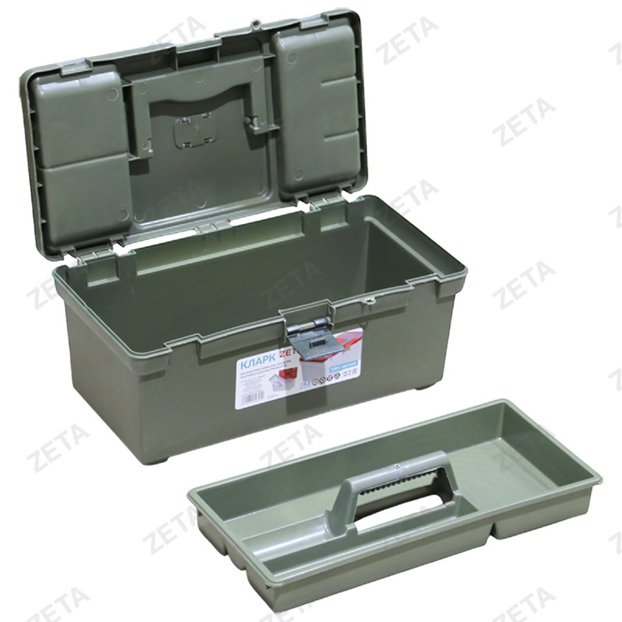 Контейнер для инструментов Кларк цветной