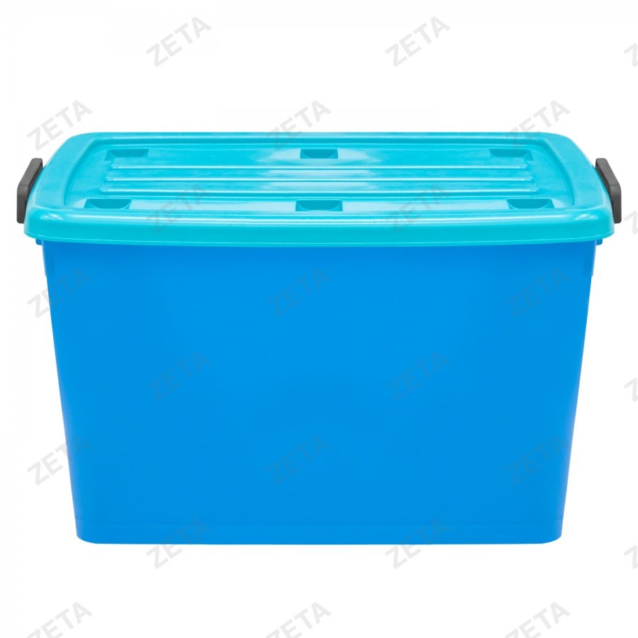 Контейнер 82 л с крышкой (на колесиках) м/п цвет.