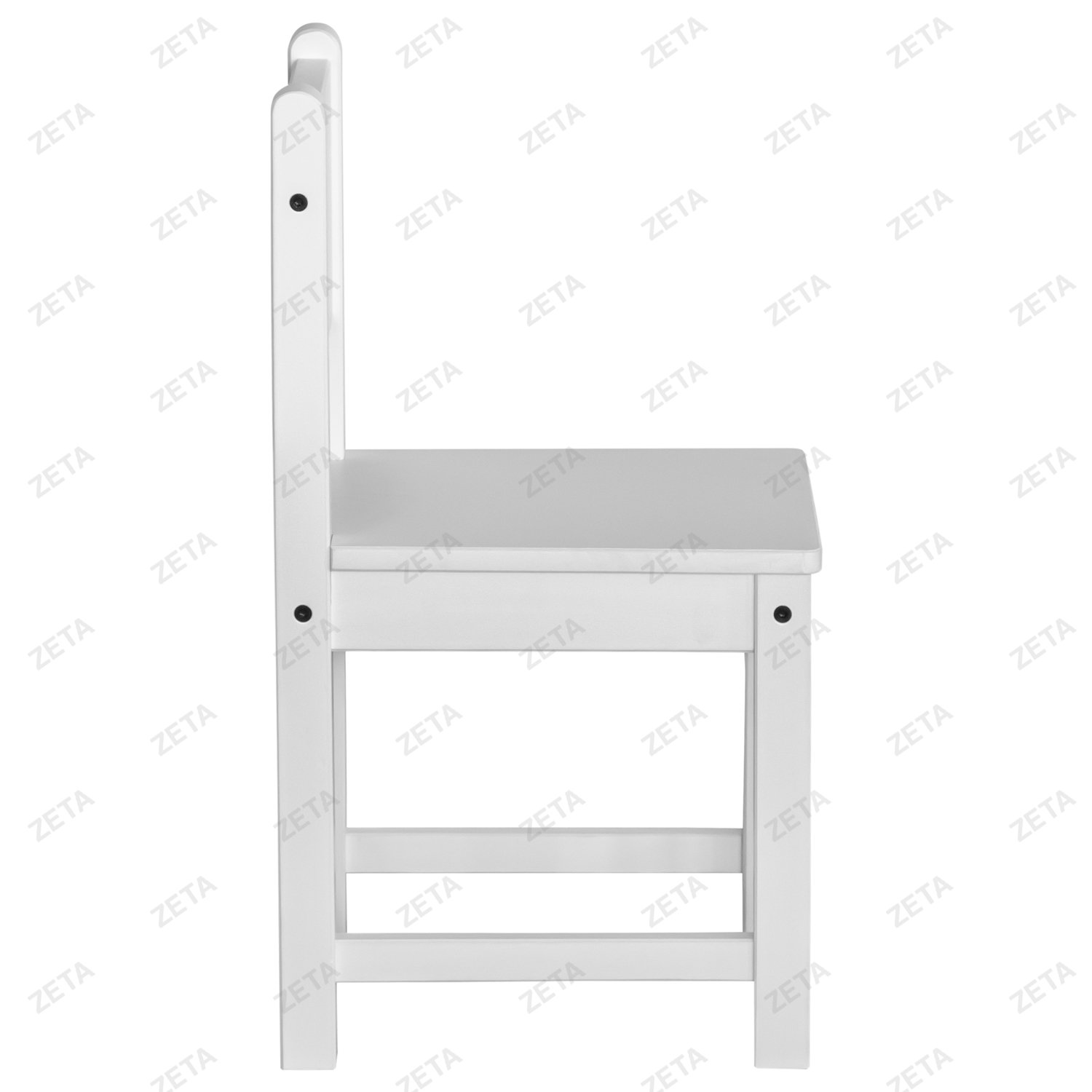 Стул детский "Rectangle Back К" (белый) от производителей IKEA (ВИ)