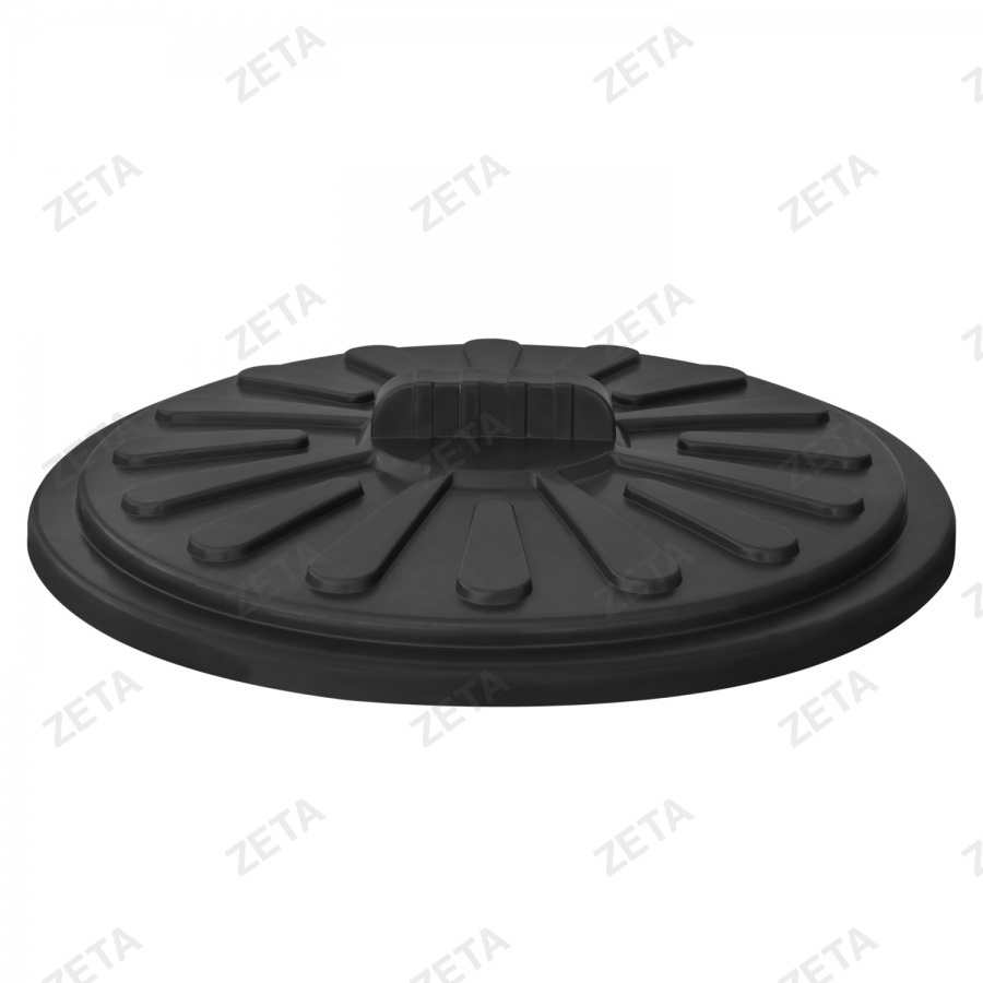 Крышка для мусорного бака, чёрная - изображение 1