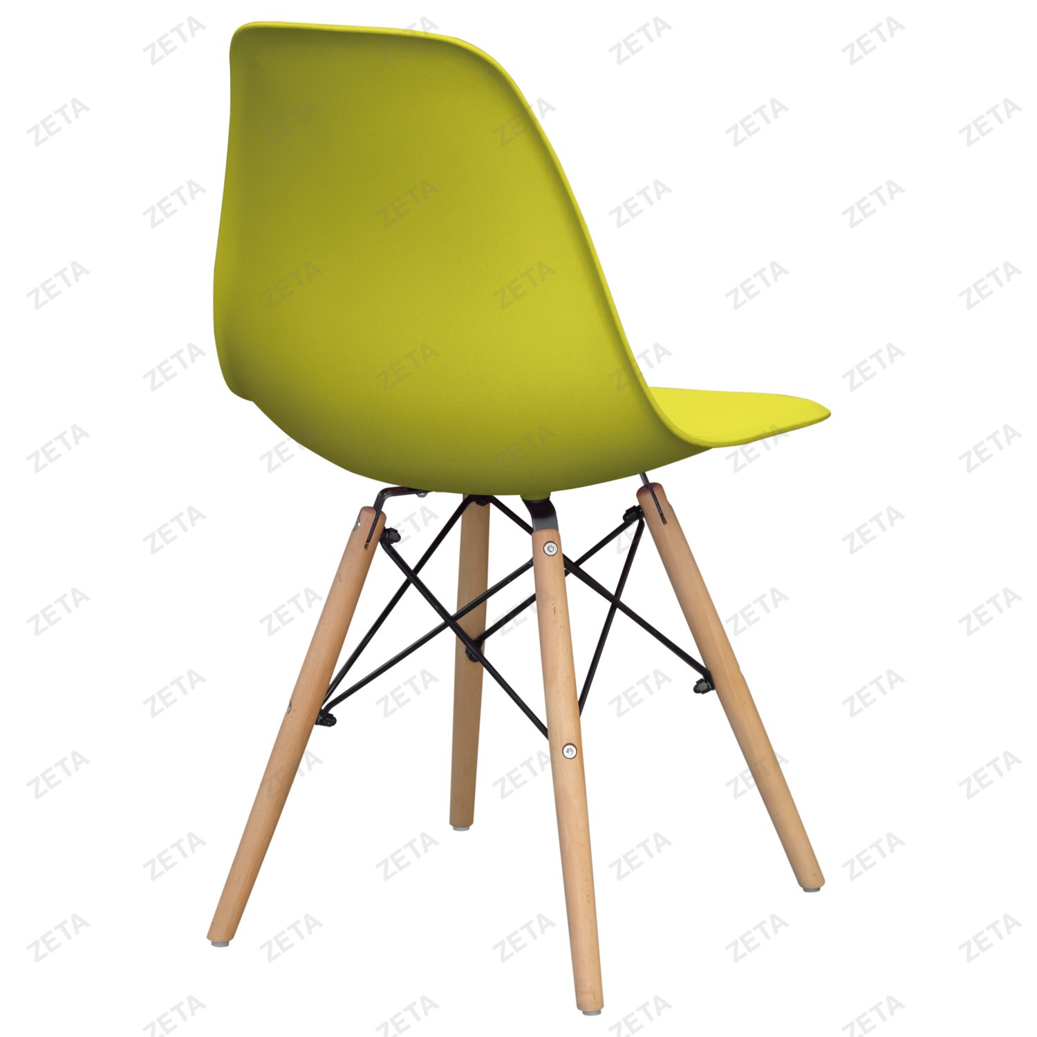 Стул пластиковый "C06" (жёлтый)