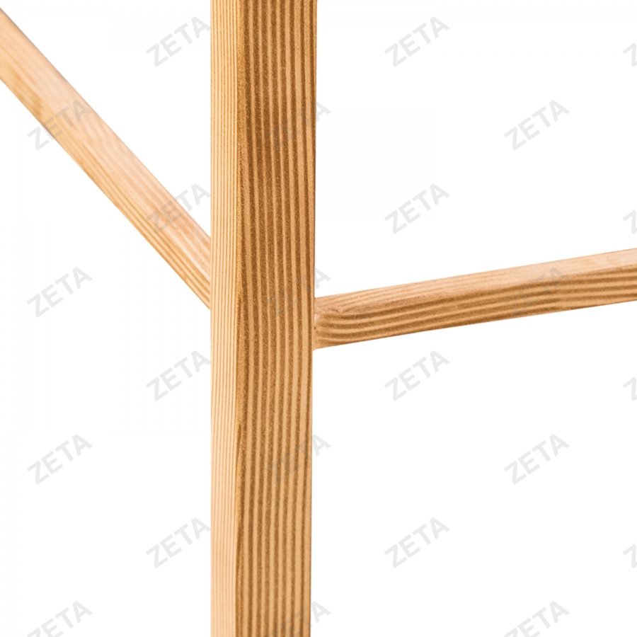 Стул Стэн барный цв.каркас (эф.дер. Орех)