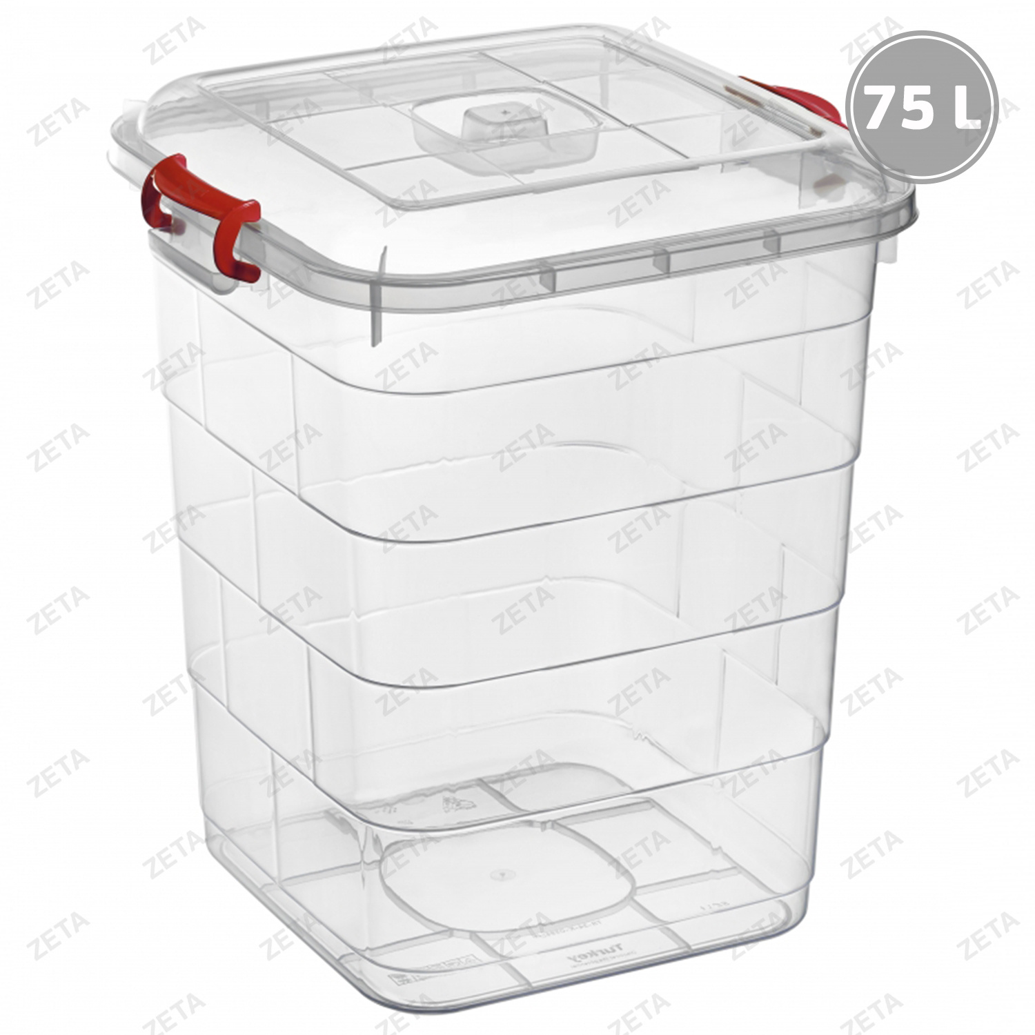 Контейнер с крышкой 75 л. №1112 97 (5112 07)