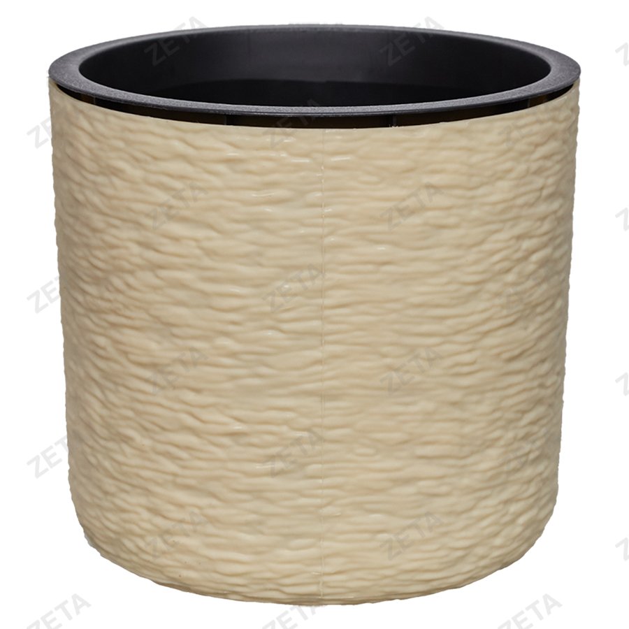 Кашпо для цветов "Сланит" (с внутренним горшком) цветное