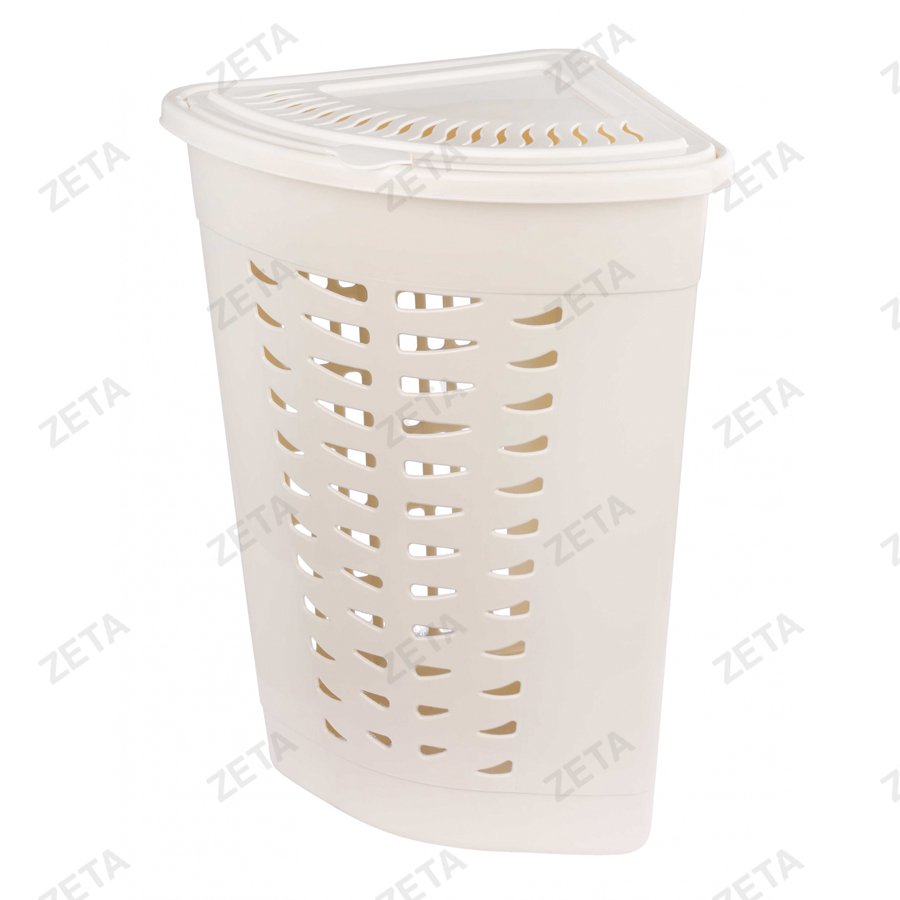 Корзина для белья 45 л. угловая