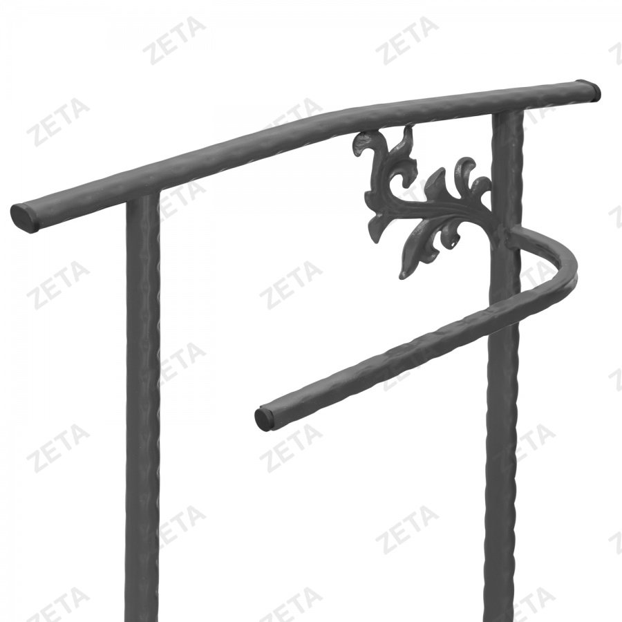 Вешалка "Дархан" (рифлёная с коваными элементами)