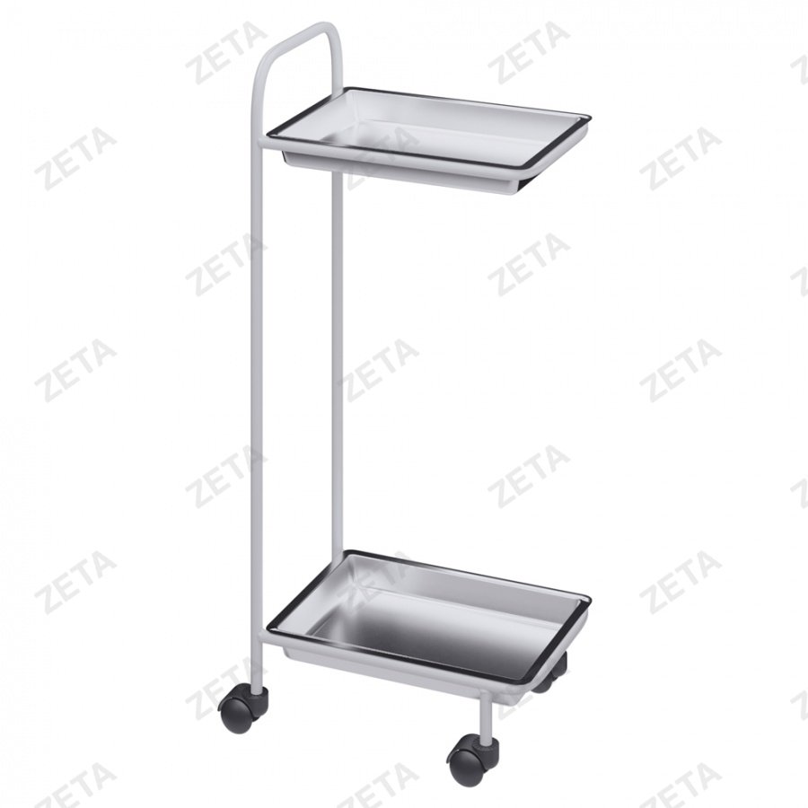 Столик инструментальный "Кидни" (2 лотка)