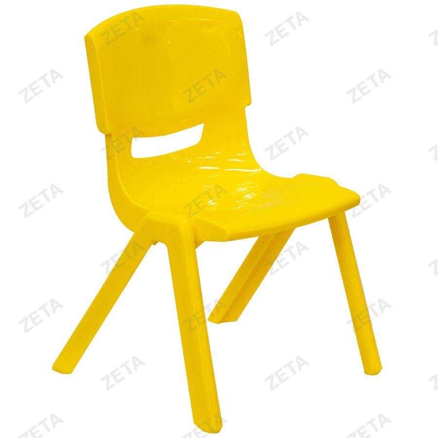 Стул детский №KC-1-4 (жёлтый) (ВИ) - изображение 1