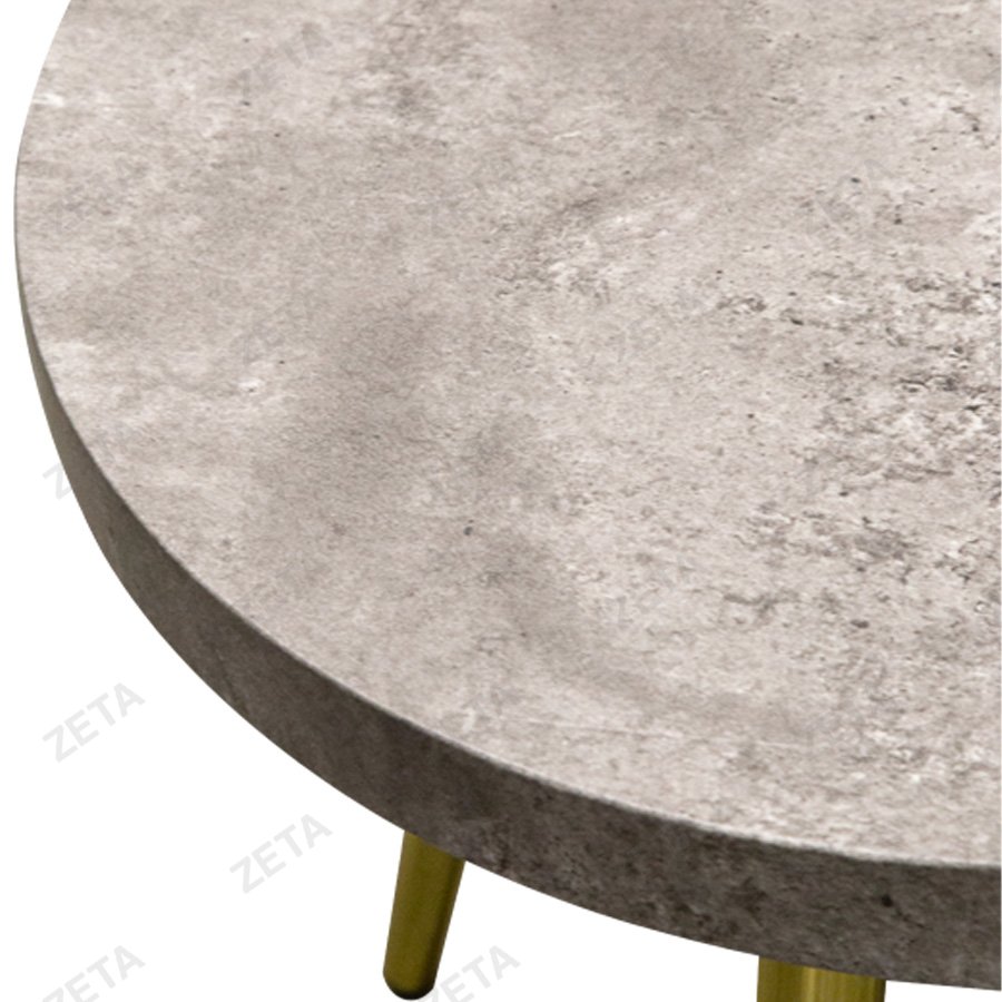 Стол журнальный "Джино" (диаметр 500 мм, толщина 40 мм, ножки DS-A 1401)